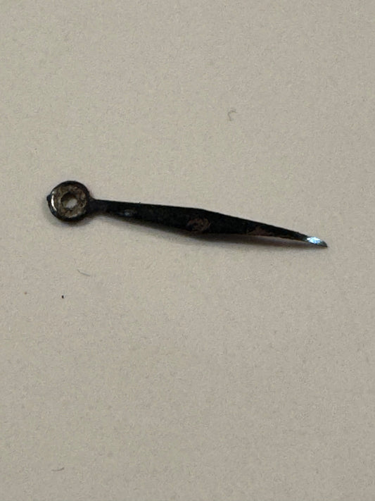 Vintage minute hand for Seikosha watches (blued steel)