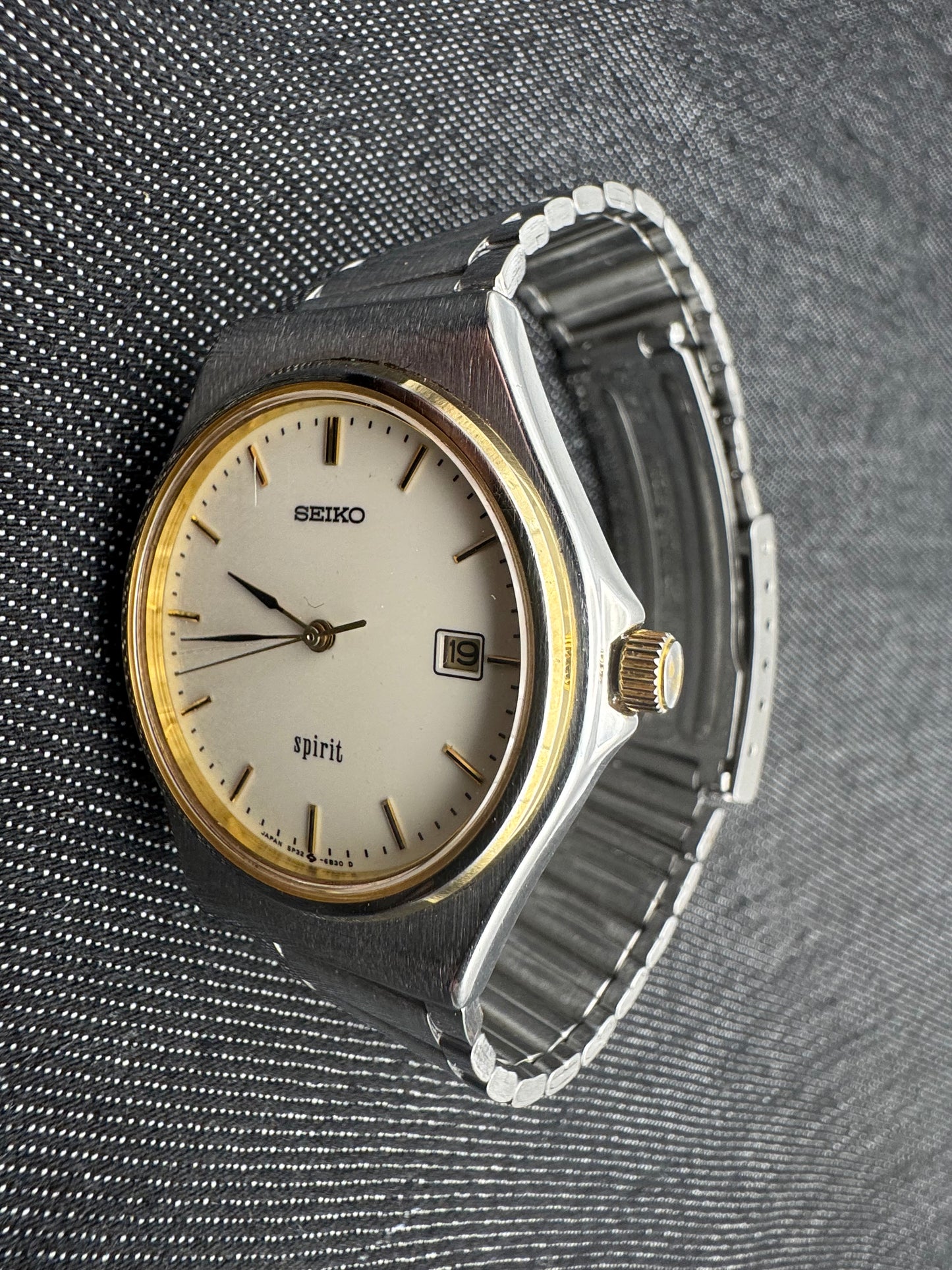 Seiko Spirit 5P32-6B30 – Vintage Quarz (Made in Japan, Januar 1987)