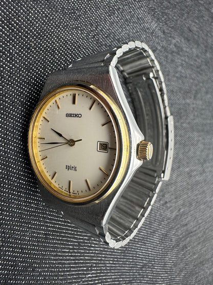 Seiko Spirit 5P32-6B30 – Vintage Quarz (Made in Japan, Januar 1987)