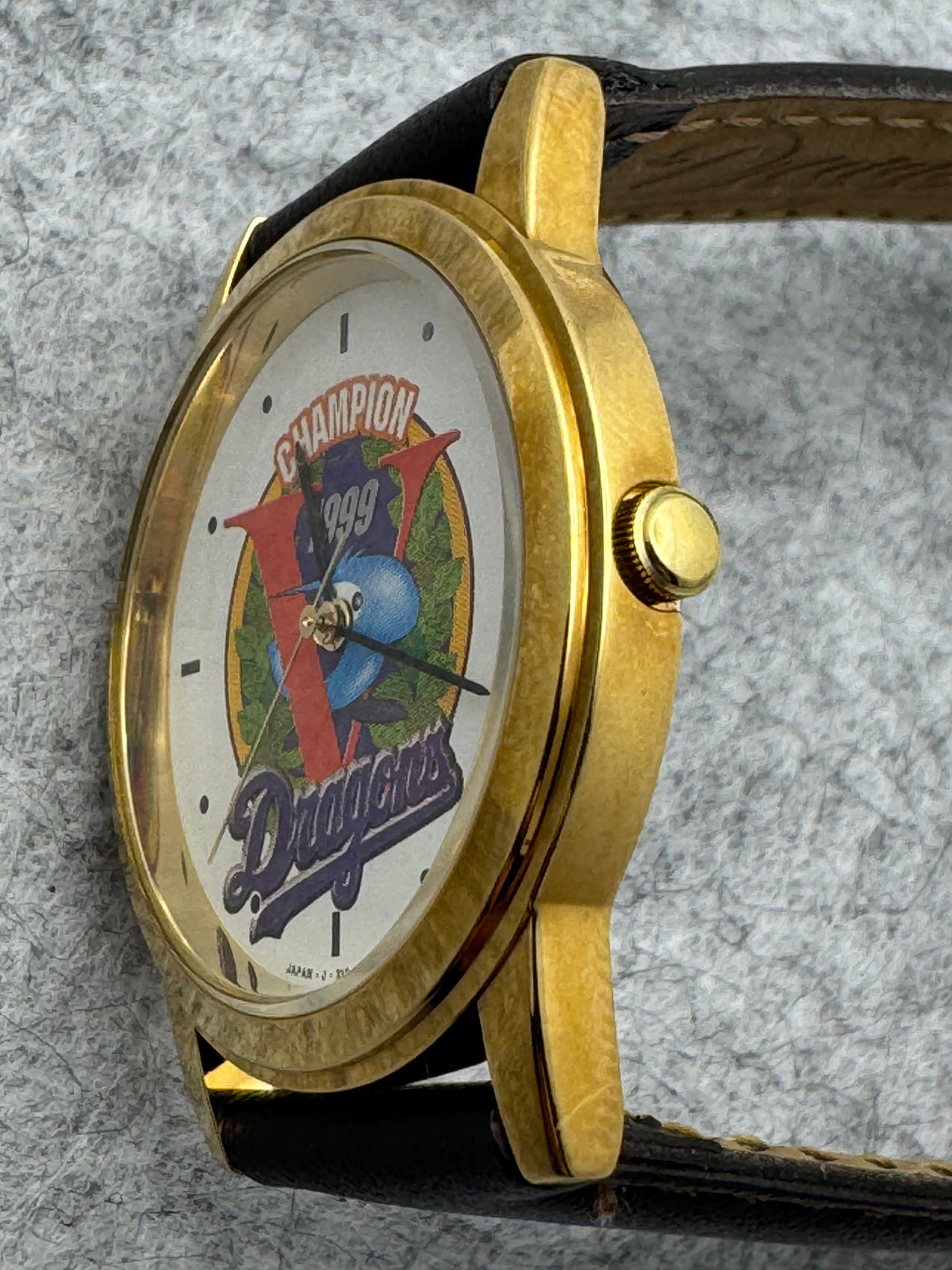 Ricoh Chunichi Dragons "Champion 1999" - Numbered Commemorative Watch No. 0624 - Unworn NOS with Box, Manual, and Original Tag