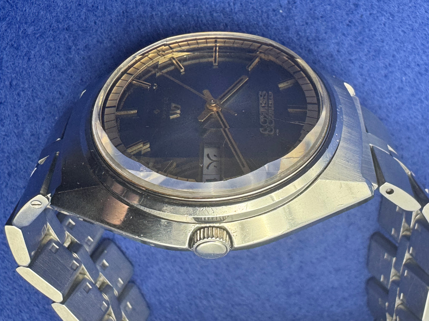 Seiko Lord Matic 5606-7270 – Blue &amp; Gold Dial – August 1973 (Suwa Factory)