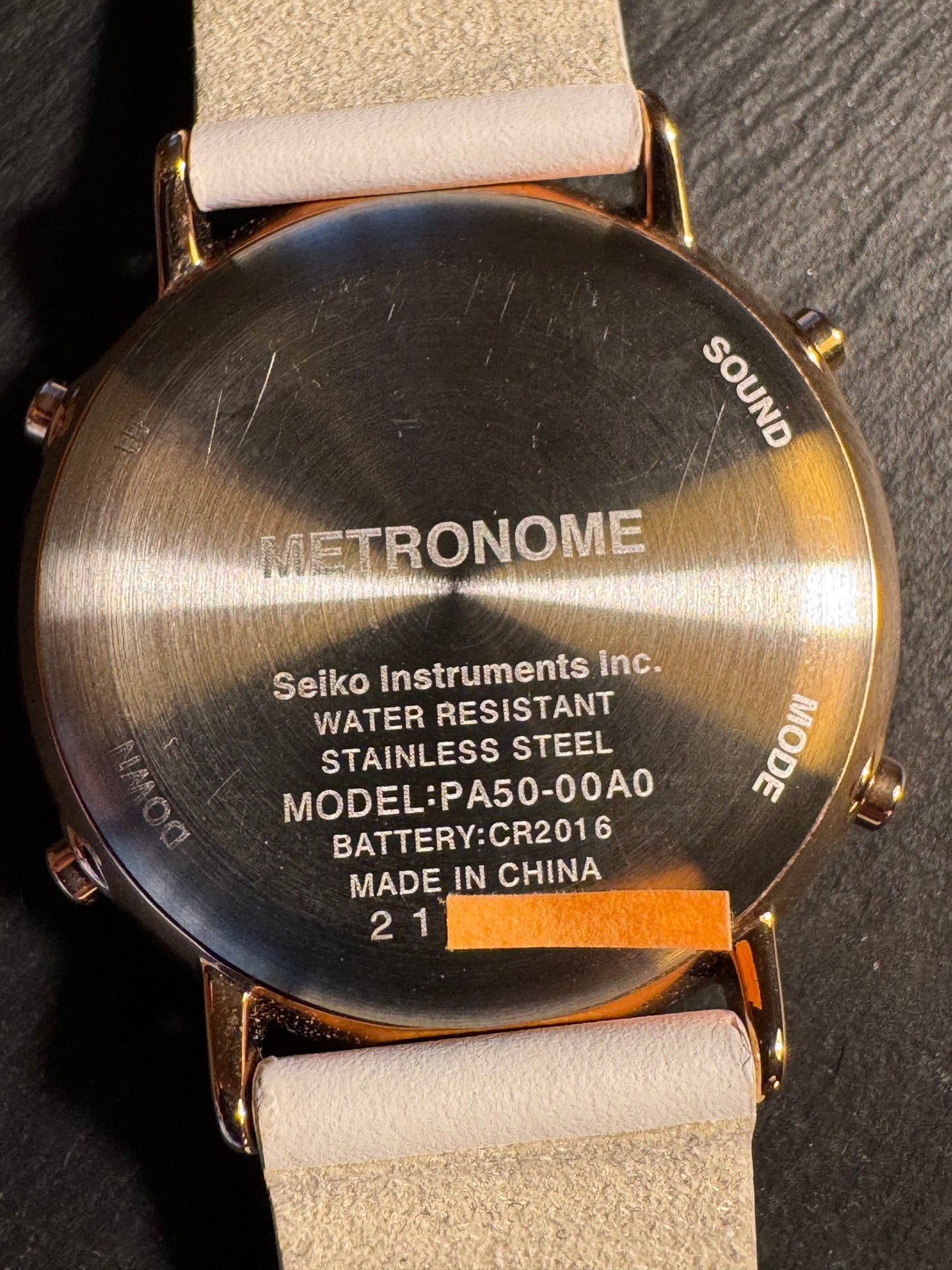 Seiko Metronome PA50-00A0 – JDM Spezialmodell für Musiker – nahezu neuwertig