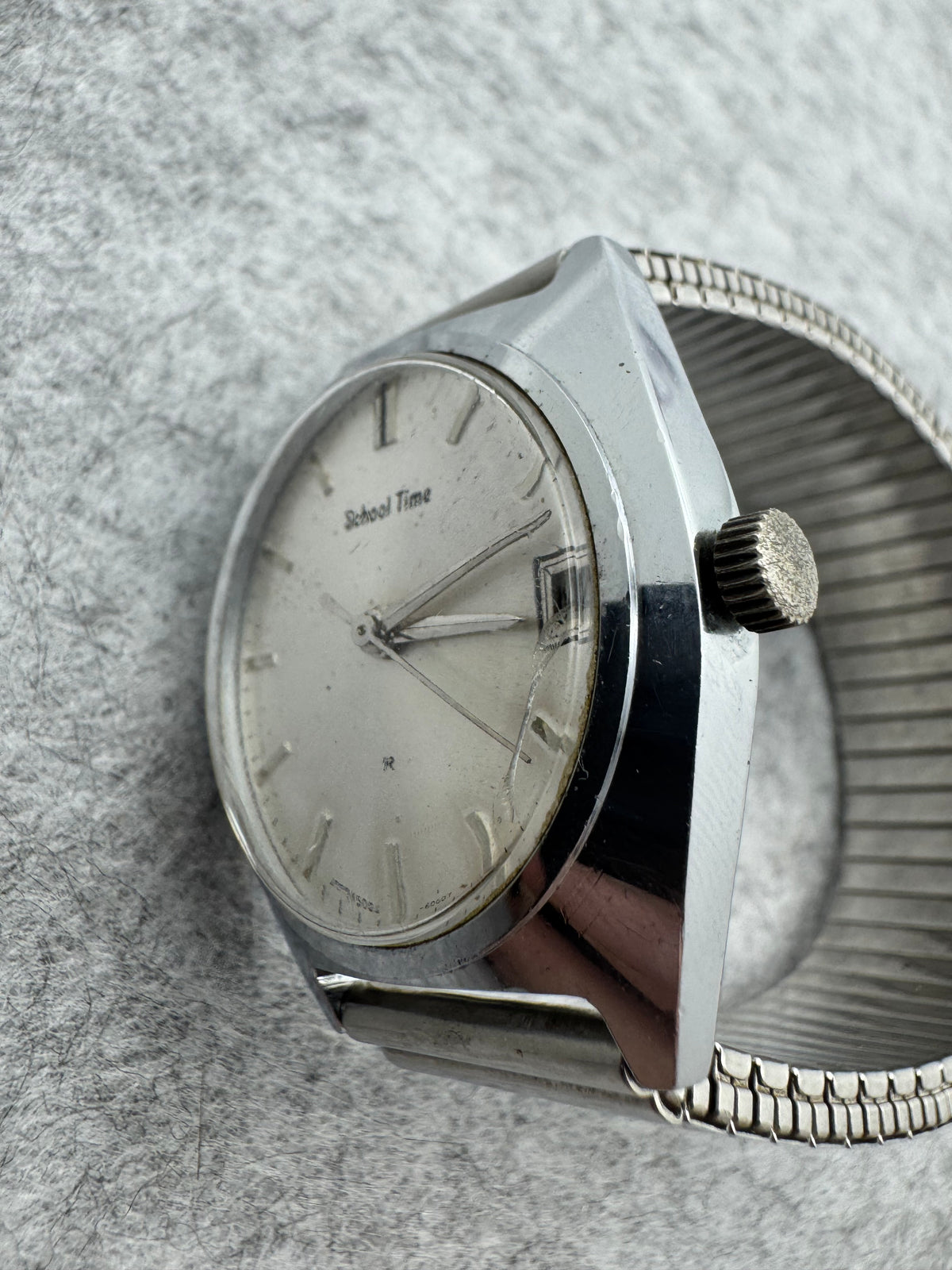 Seiko Tomony „School Time" – Handaufzug mit Datum – japanische Schüleruhr der 1970er, Ref. 5000-6000