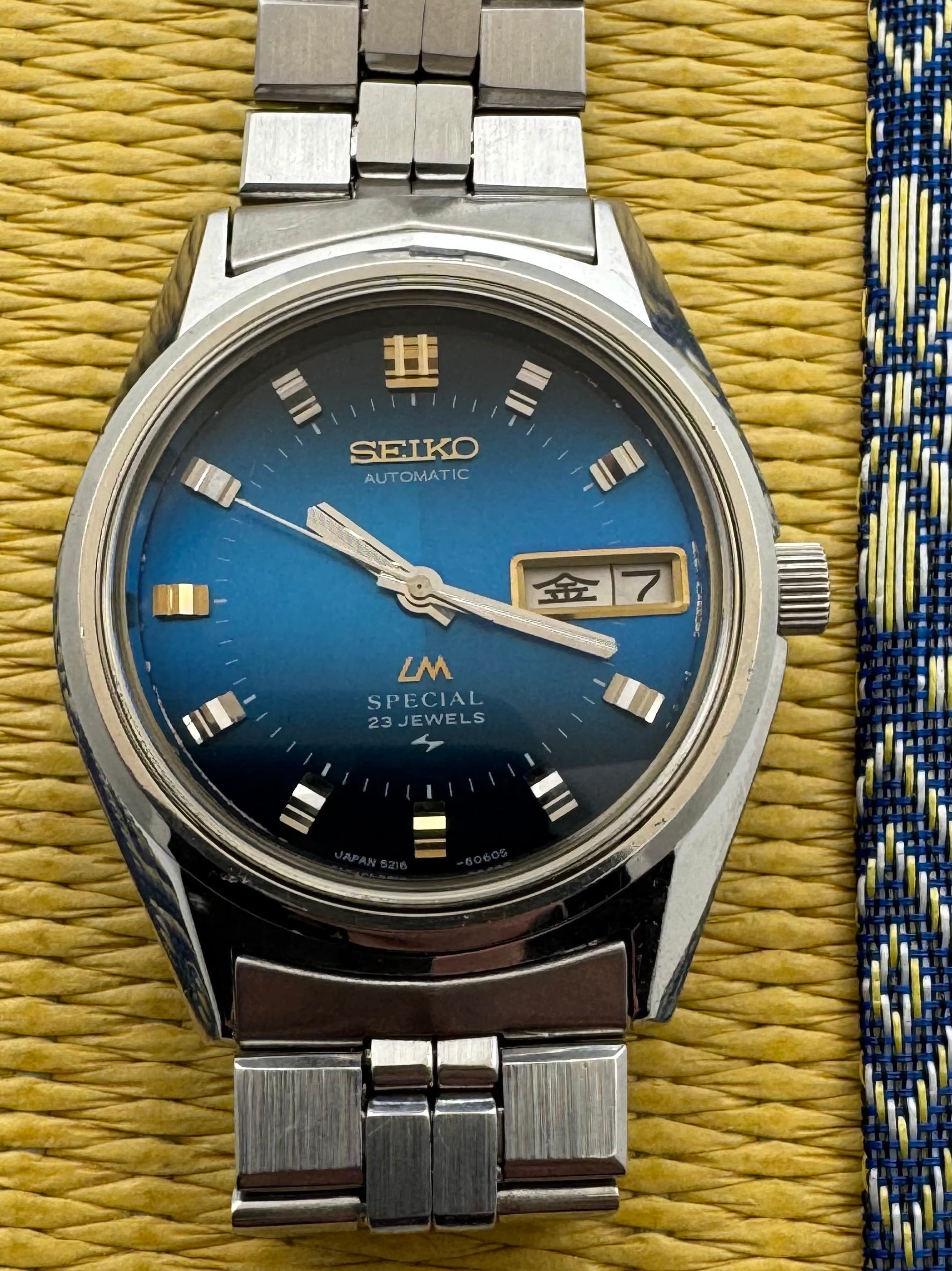 SEIKOセイコーLMスペシャル　5216-6050 稼働品 SEIKO 5216-6050 ロードマチックスペシャル – 本橋時計店