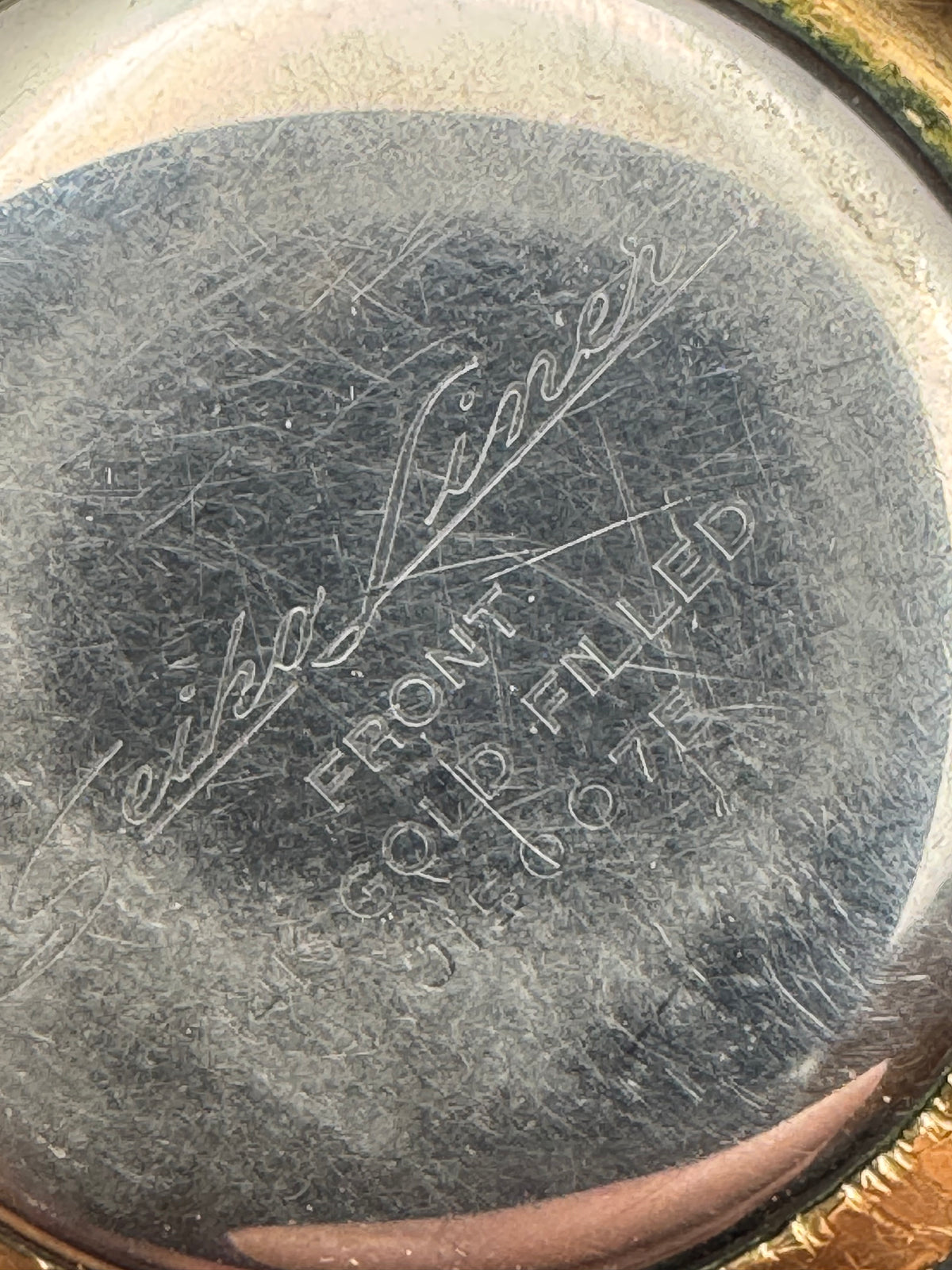 Seiko Liner « Diashock 23 Jewels » – Réf. J15007E – Calibre 3140, remontage manuel – Plaqué or – Début des années 1960 – Récemment révisée