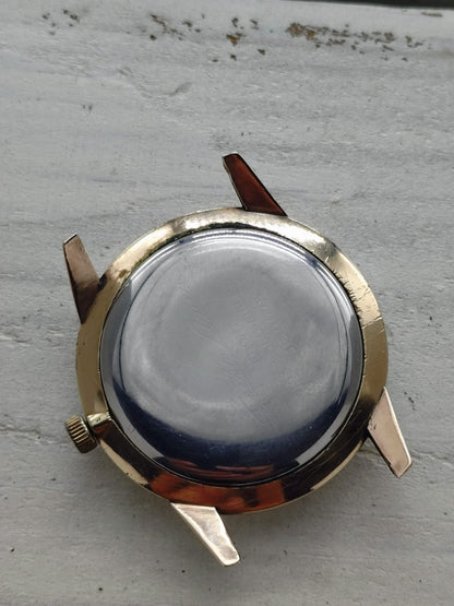 Seiko Liner « Diashock 23 Jewels » – Réf. J15007E – Calibre 3140, remontage manuel – Plaqué or – Début des années 1960 – Récemment révisée