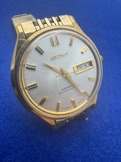 Seiko Business-A 8346-8000 – February 1971 – Diashock 27 Jewels, Day/Date – Original Bracelet – Serviced 2026