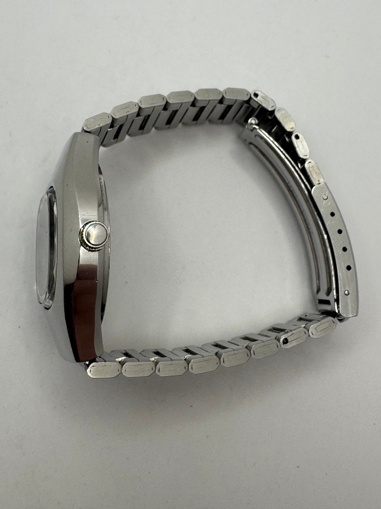 Seiko LM / Lord Matic Ref. 5606-5170, blaues Zifferblatt, originales LM-Stahlband, Mai 1974