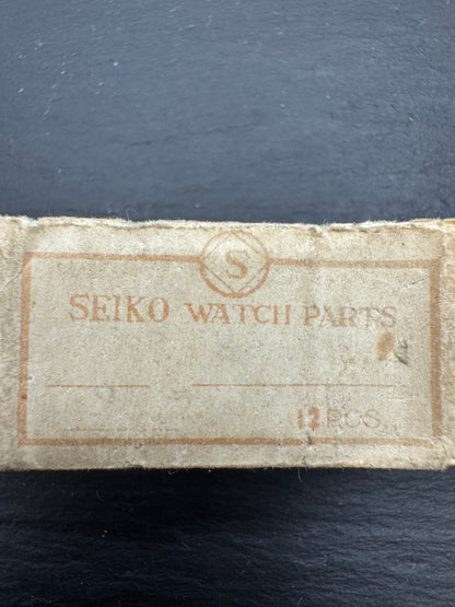 Original Seiko spare part – setting lever screw (押鳥捻) for the Seiko "Solar" (ソーラー), from unused old stock (NOS) (1 piece)