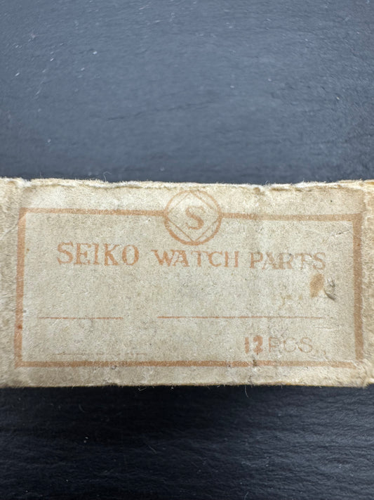 Original Seiko spare part – setting lever screw (押鳥捻) for the Seiko "Solar" (ソーラー), from unused old stock (NOS) (1 piece)