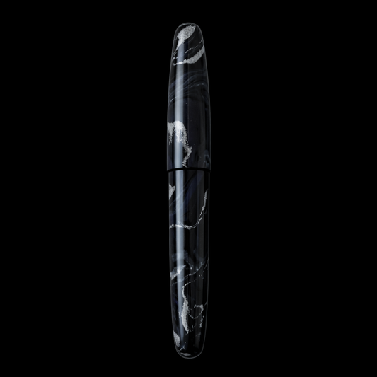 Wancher Dream Pen True Ebonite Marble Purple Gray