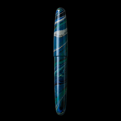 Wancher Dream Pen True Ebonite - Marble Green