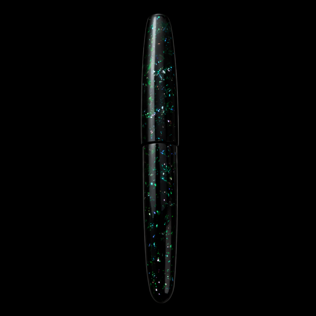 Wancher Dream Pen Tsugaru-nuri Midori-age Raden
