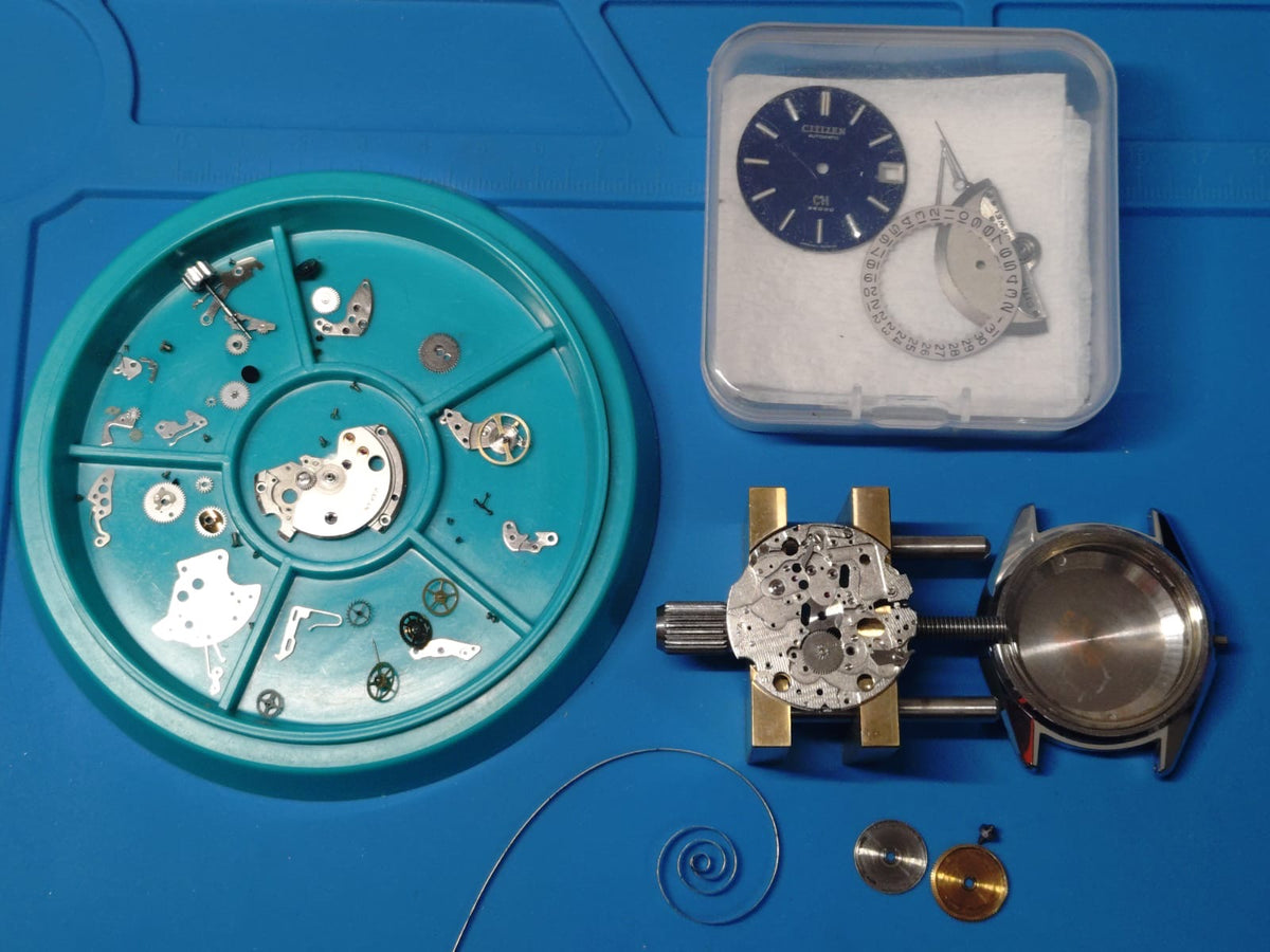 Rarity: Citizen Highness 36000 – Ref. 4-740203 Y – Caliber 7430, 36,000 bph automatic, chronometer quality – blue dial – October 1971 – freshly serviced