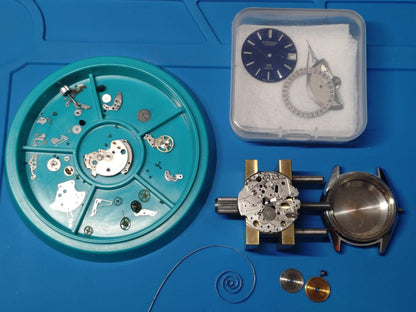Rarity: Citizen Highness 36000 – Ref. 4-740203 Y – Caliber 7430, 36,000 bph automatic, chronometer quality – blue dial – October 1971 – freshly serviced