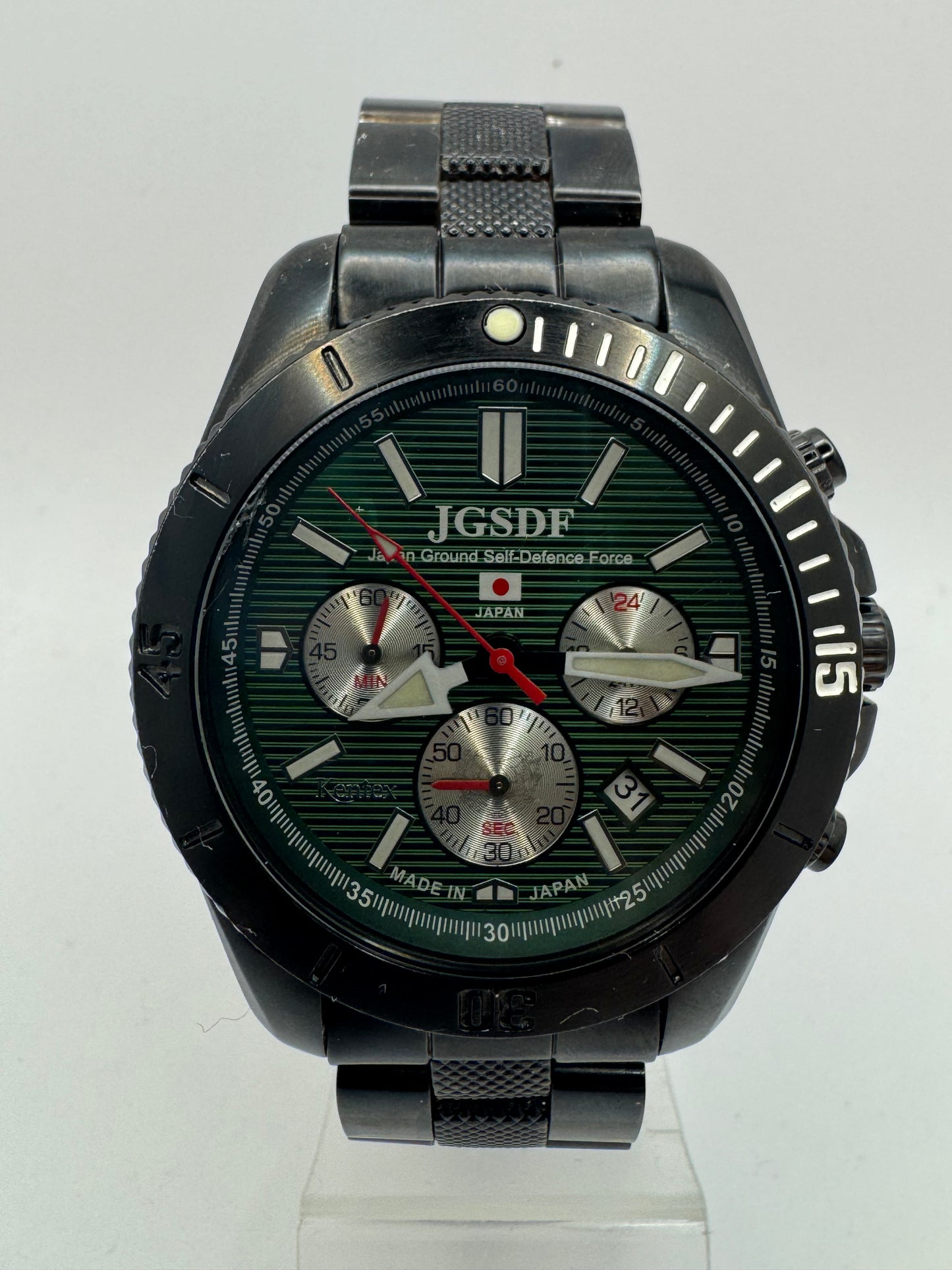 Kentex JGSDF Chronograph (Ref. S690M) – nummeriertes Militärmodell mit defekter Chronographenfunktion