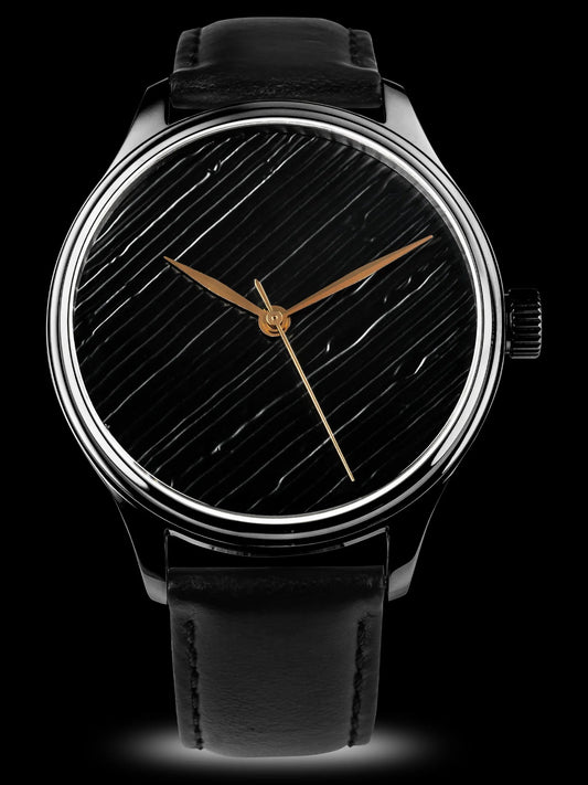 Wancher Dream Watch - Black Moon - KUSHIME TSUISHITSU NURI by Master Hirota
