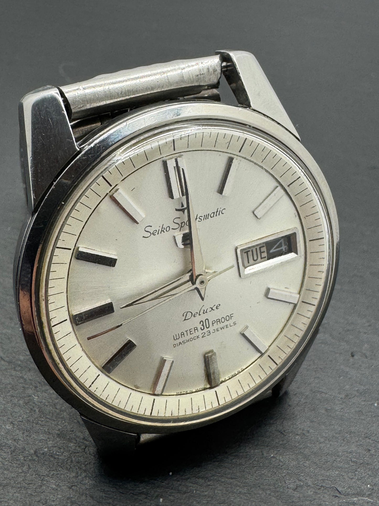 Seiko Sportsmatic 5 Deluxe – Kaliber 7606, Day-Date (März 1964)
