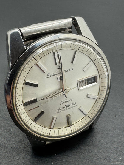 Seiko Sportsmatic 5 Deluxe – Kaliber 7606, Day-Date (März 1964)