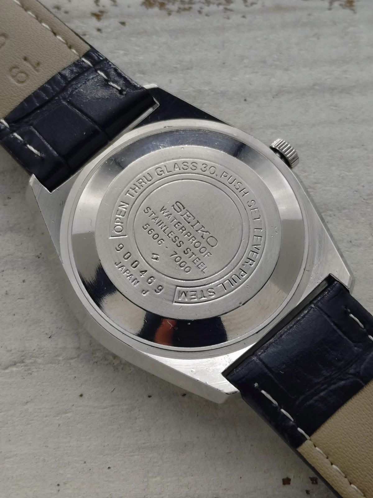 Seiko Lord Matic 5606-7000 – Calibre 5606A, 23 rubis, Suwa Seikosha – Boîtier monocoque – Octobre 1969 – fraîchement révisée