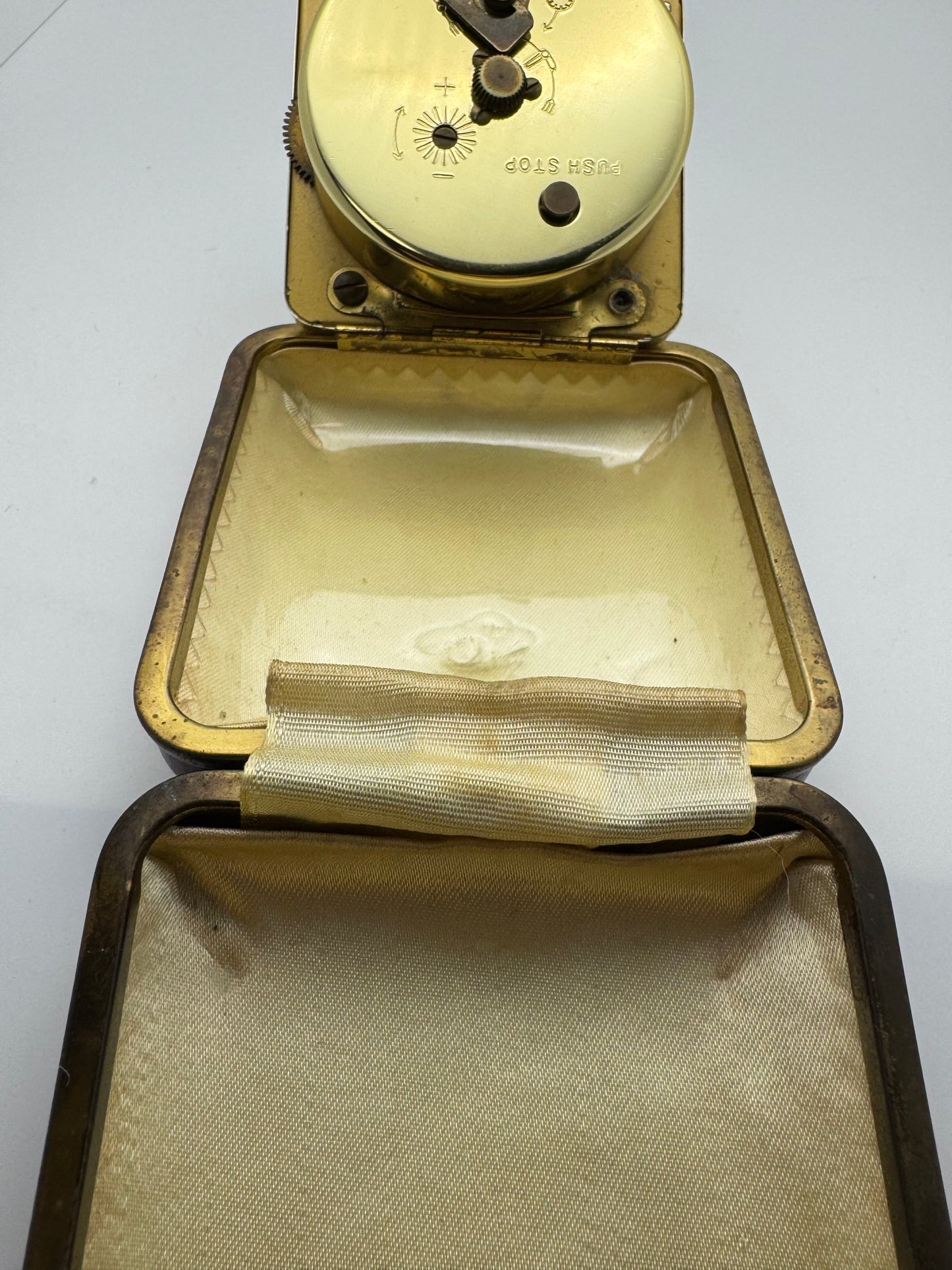 Seiko Reisewecker – Mechanischer Wecker, 2 Jewels (Japan, ca. 1960er Jahre)