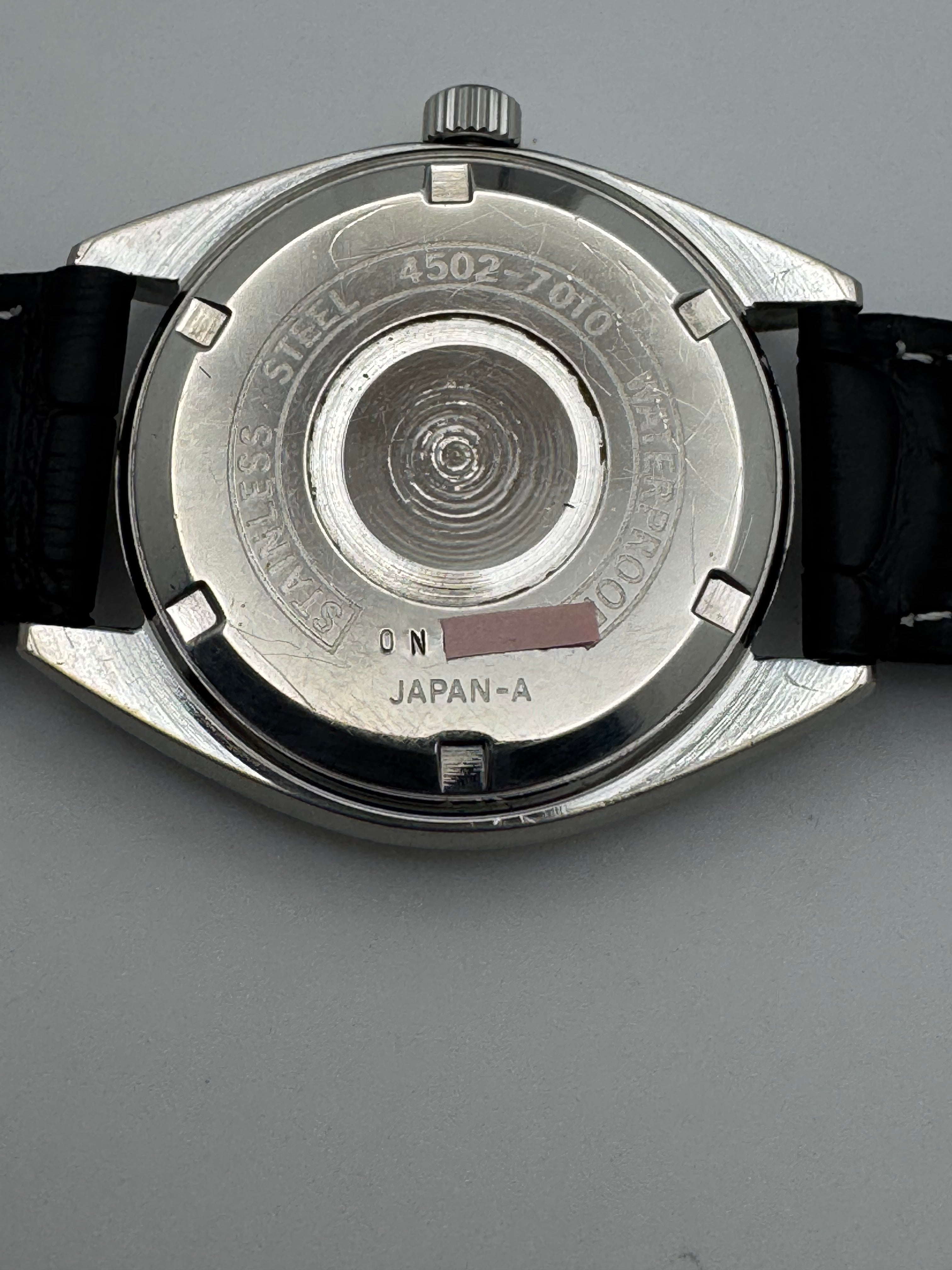 King Seiko Hi-Beat – Ref. 4502-7010 (November 1970, Japan