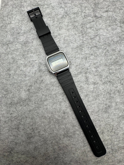 ALBA Alarm-Chronograph Y799-5020 – Dezember 1985 – Seiko-Zweitmarke, digitale JDM-Uhr – revidiert, neues Band