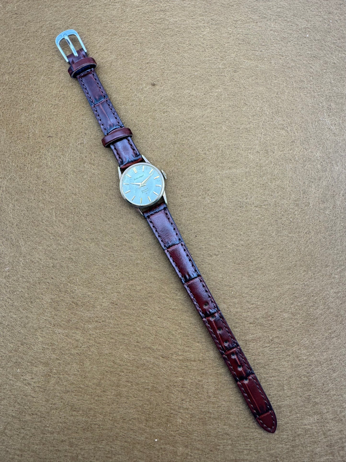 Seiko Angel – Diashock 17 Jewels – Handaufzug Damenarmbanduhr (September 1962)