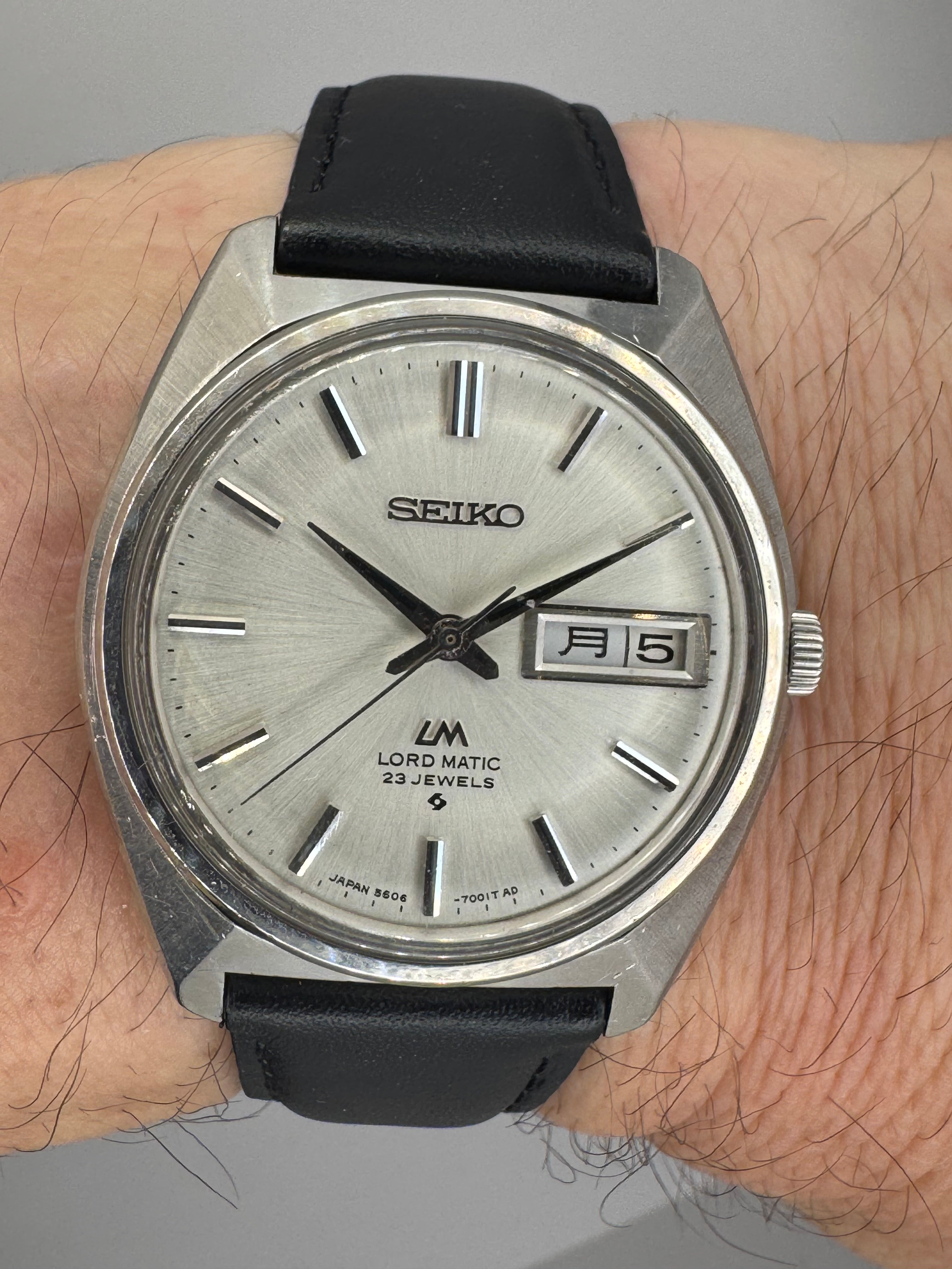 Seiko Lord Matic LM Day-Date - Ref. 5606-7000 (September 1969