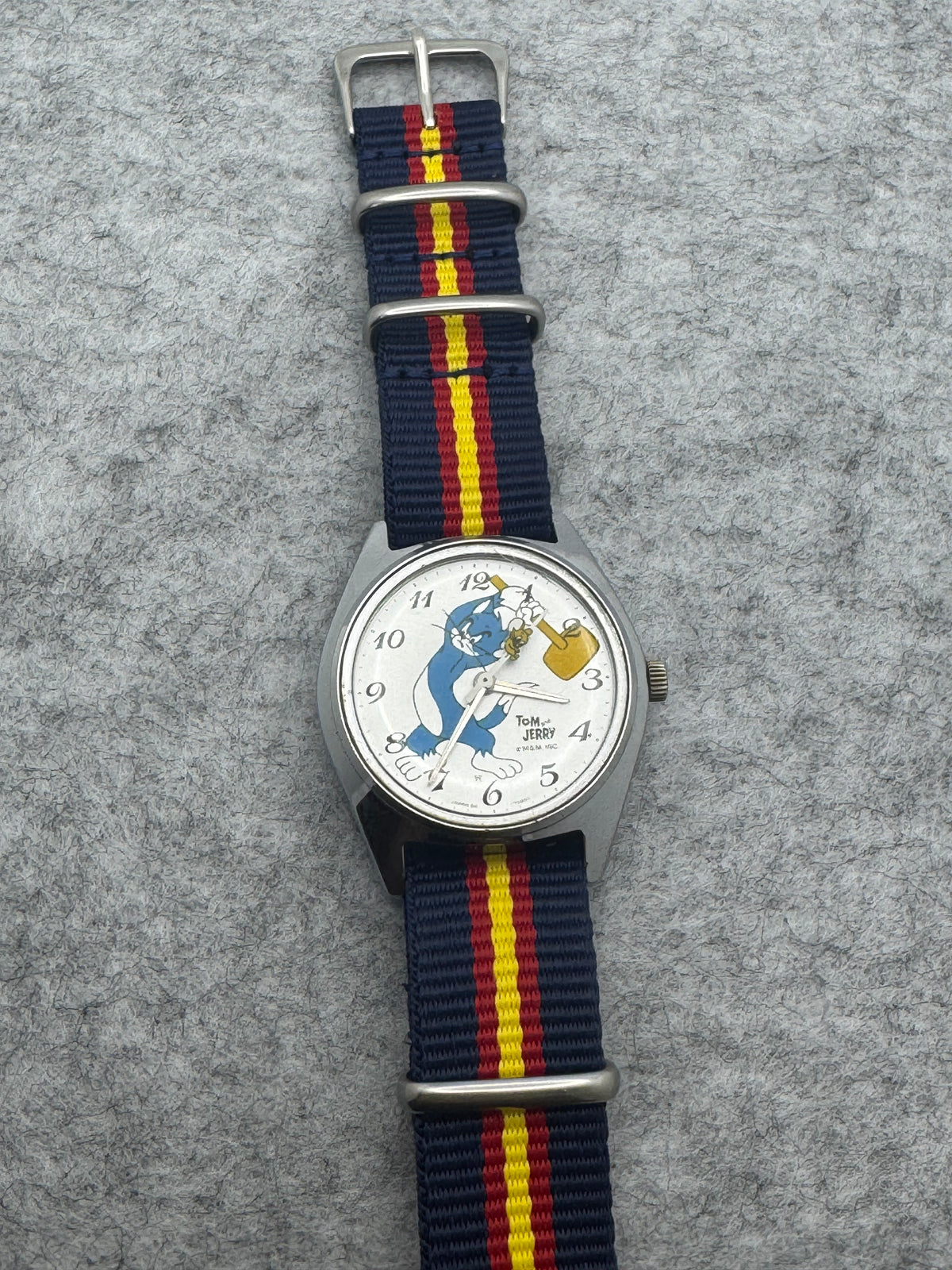 Seiko Tomony Tom & Jerry 5000-7000 – Handaufzug – 1970er Jahre – Comic-Klassiker aus Japan