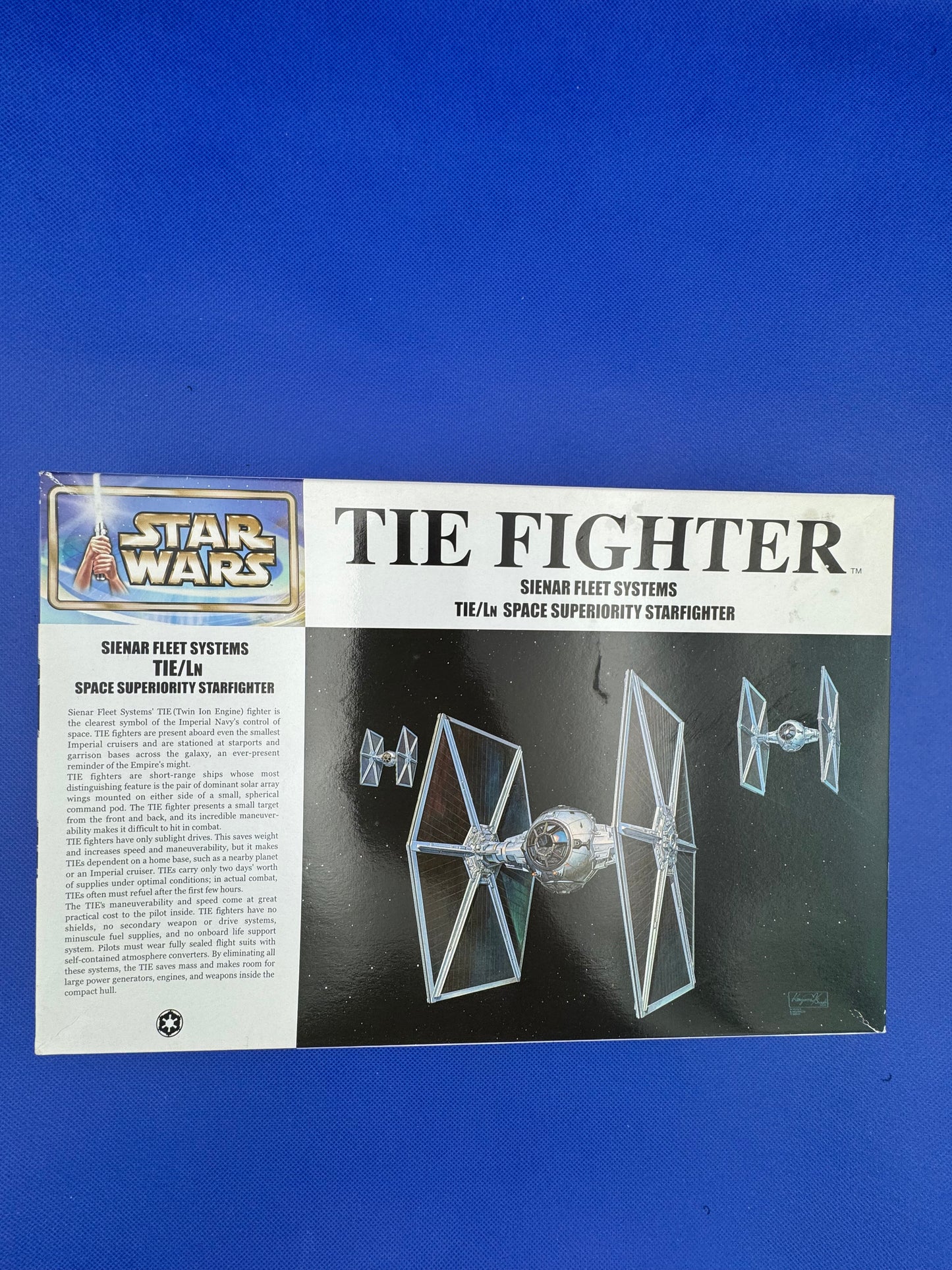 Fine Molds Star Wars TIE Fighter 1:72 Scale Model Kit (SW-2, 2002, Made in Japan)