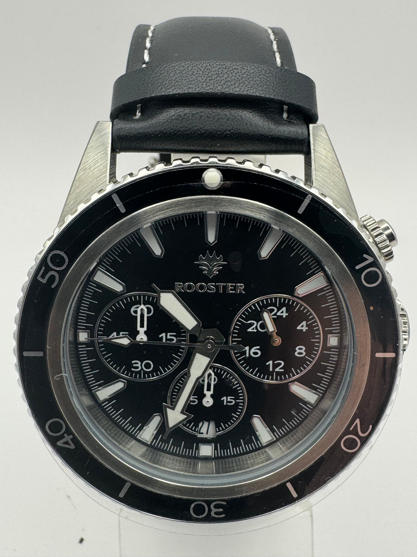 Rooster RS-1013 Chronograph Full Set NOS / verklebt / JDM Limited Edition 042/500
