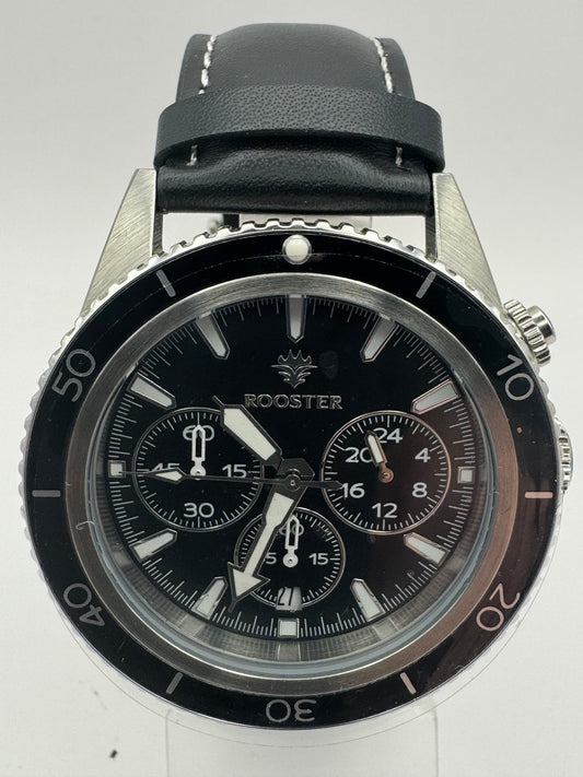 Rooster RS-1013 Chronograph Full Set NOS / verklebt / JDM Limited Edition 042/500