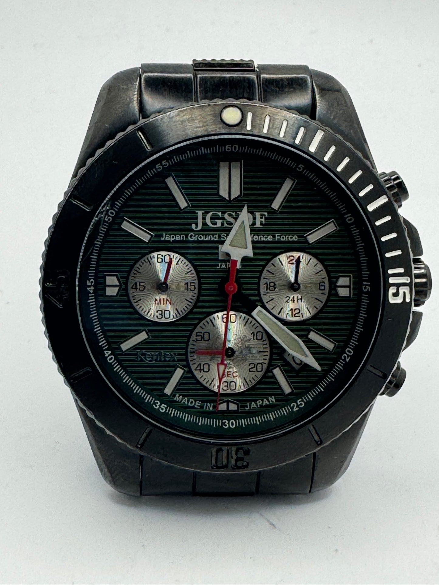 Kentex JGSDF Chronograph (Ref. S690M) – nummeriertes Militärmodell mit defekter Chronographenfunktion