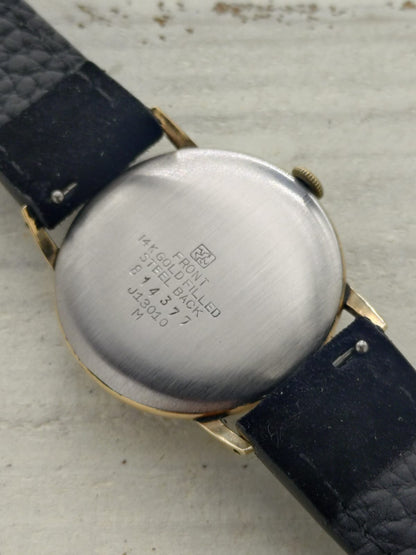 Seiko Marvel – Ref. J13010 – Manual wind, 17 jewels, Suwa Seikosha – 14K gold-filled – January 1958 – freshly serviced