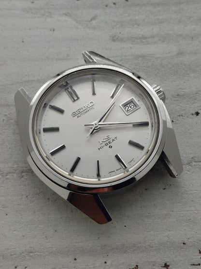 King Seiko Hi-Beat 5625-7000 – Caliber 5625A, Suwa Seikosha – Stainless steel, date only – March 1971 – freshly serviced