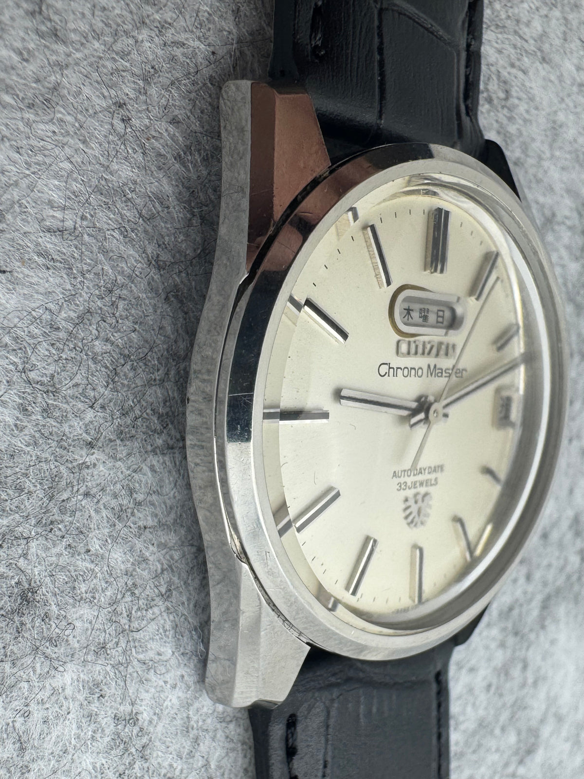 Citizen Chronomaster 33 Jewels – Juni 1967 – Auto Day/Date, Parawater – revidiert mit Beleg