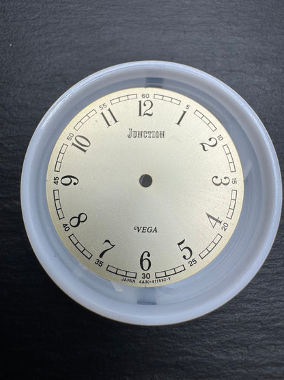 Citizen Original Zifferblatt 4A30-411592 „VEGA Junction" (Gold/Sunburst, dekorativ) – NOS