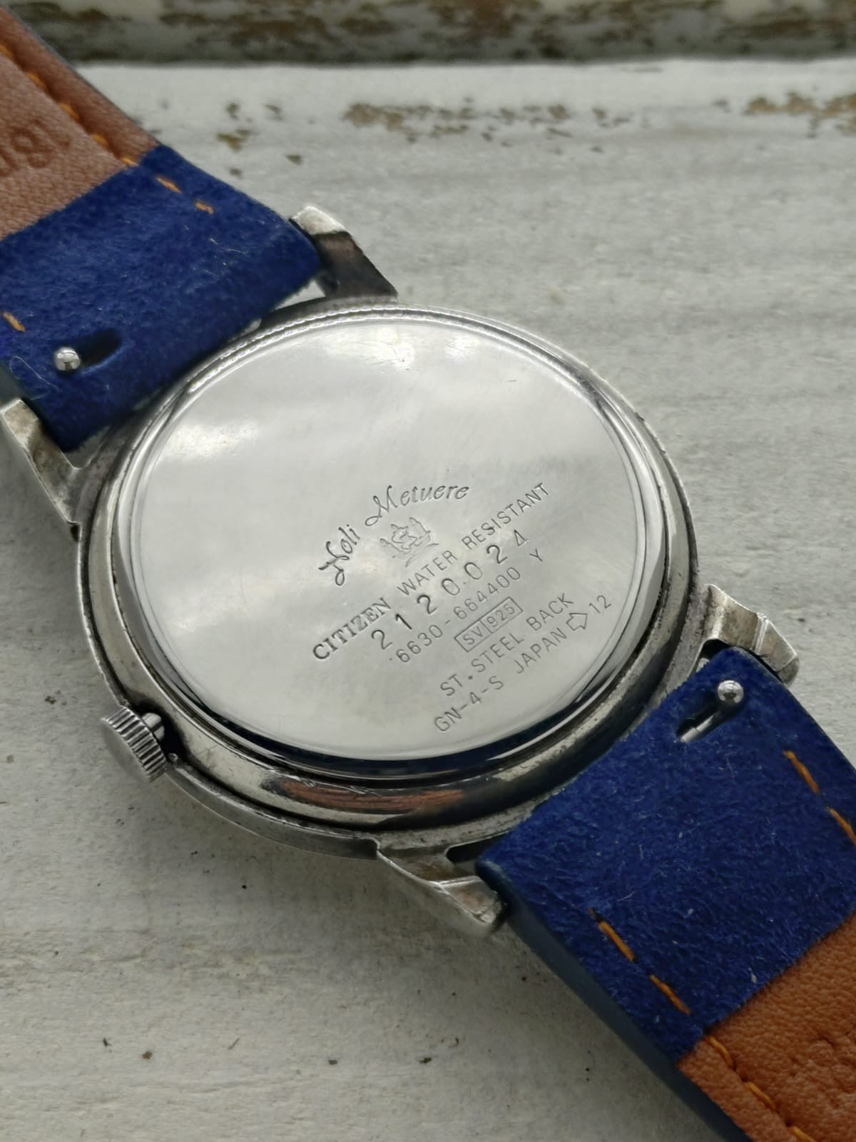 Citizen Club La Mer "Noli Metuere" – Ref. 6630-664400 – 925 Sterling Silver Case – Manual Wind – December 1992 – Freshly Serviced
