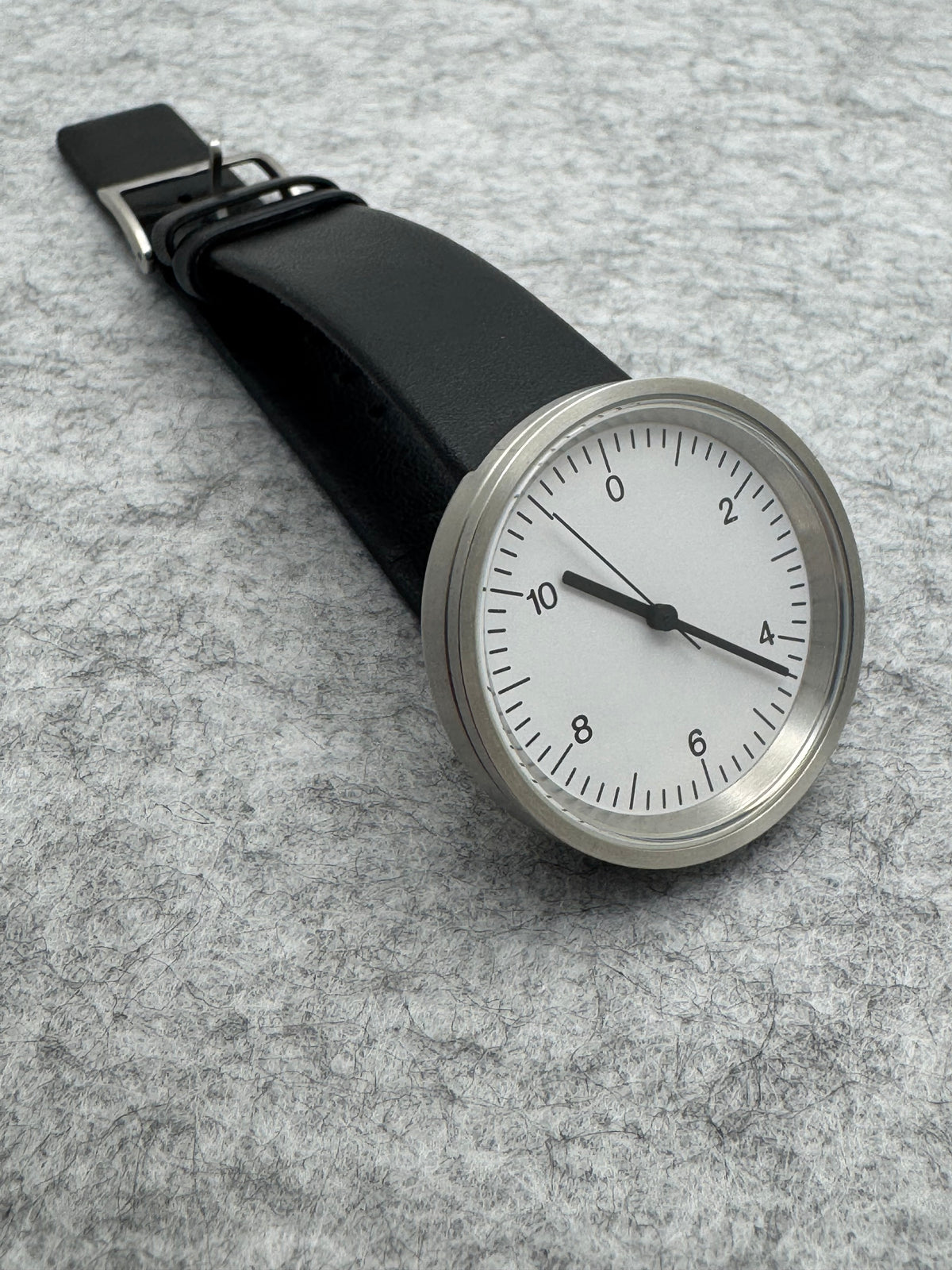 MUJI Solar – Wristwatch with Citizen Solar Movement and Zero-Digit Dial – Very Well Preserved