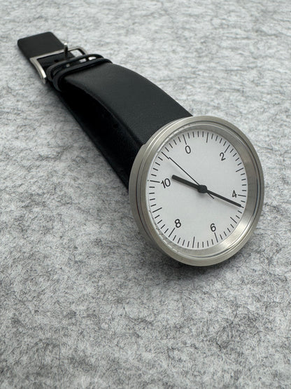 MUJI Solar – Wristwatch with Citizen Solar Movement and Zero-Digit Dial – Very Well Preserved