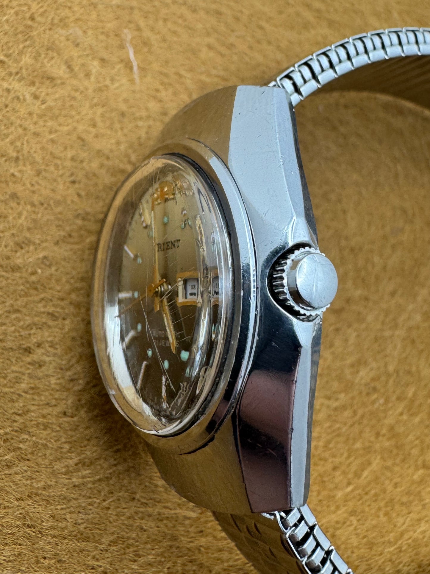 Orient Damen- Automatikuhr 21 Jewels – Vintage Japan (Ref. F0196160-0 PT) - 70er Jahre