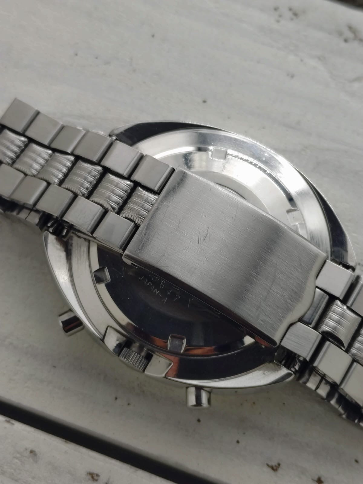 Seiko 5 Sports JDM Speed-Timer 7017-6010 – Caliber 7017, flyback chronograph with inner bezel, Daini Seikosha – February 1971 – freshly serviced