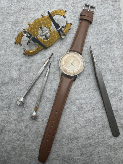 Seikomatic Diashock – Ref. J14075, Cal. 603, 20 Jewels – Tropical Dial – ca. 1961 – Anfang 2026 komplett revidiert