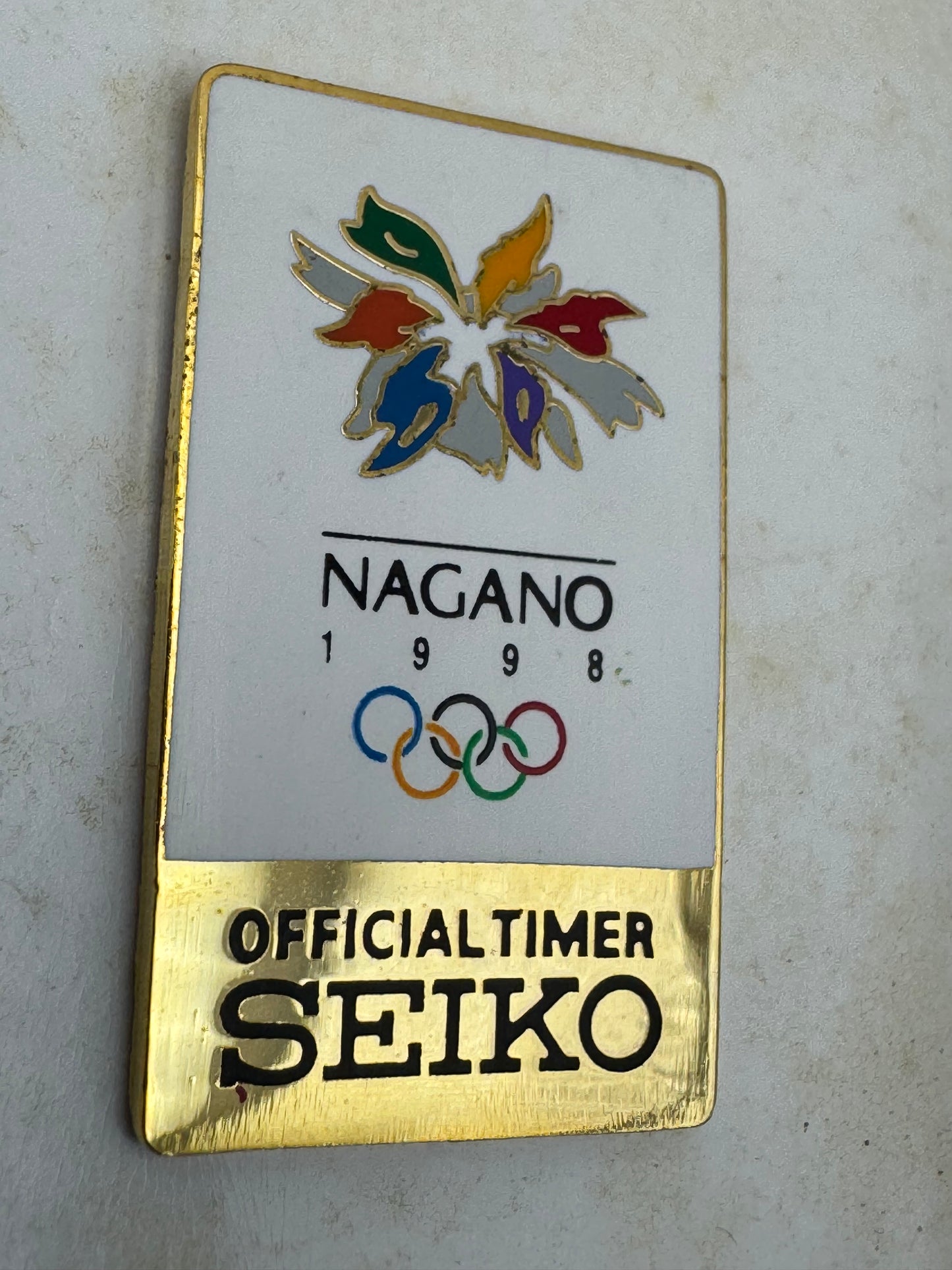 Seiko ALBA „Spoon“ Nagano 1998 Olympic Model – JDM Full Set inkl. Original Olympia-Pin (Ref. W626-4010, Oktober 1997)
