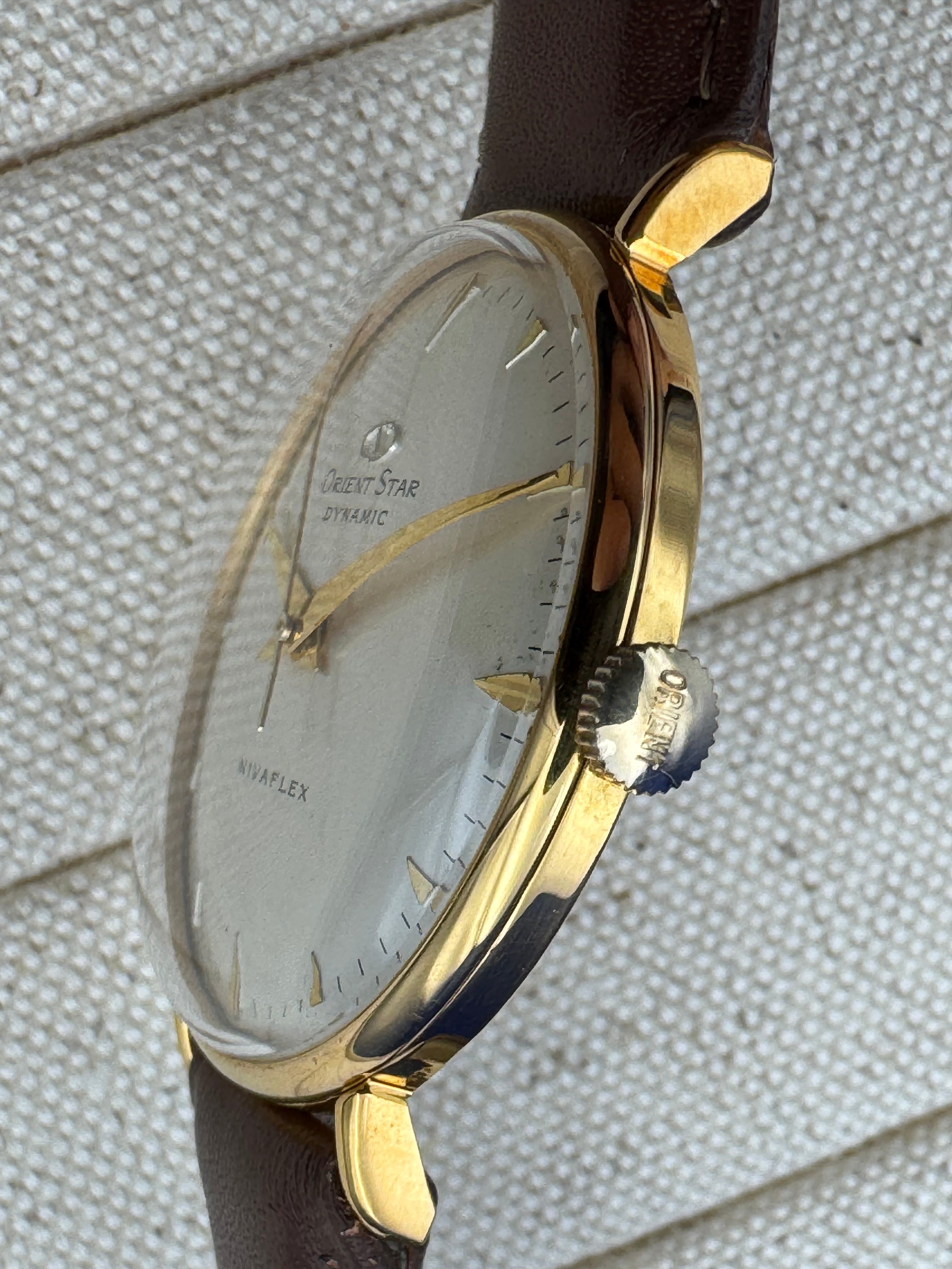 Orient Star Dynamic – Nivaflex (Vintage, Japan 1960s) – Japanese