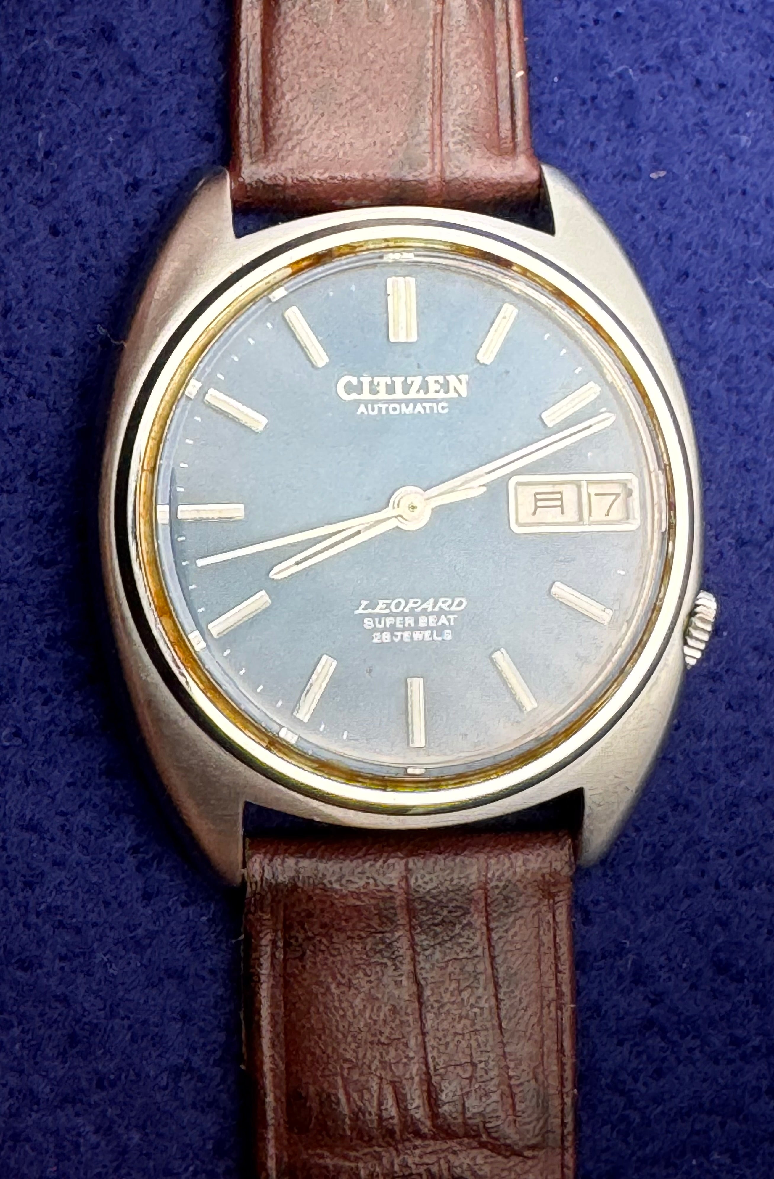 Citizen Leopard 7720 Automatic – Super Beat 28 Jewels (August 1971