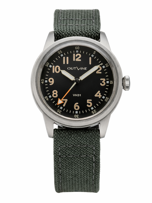 Outline Military Typ 1950 - Black - 12H