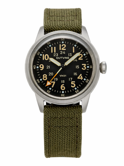 Outline Military Typ 1950 - Black - 24H