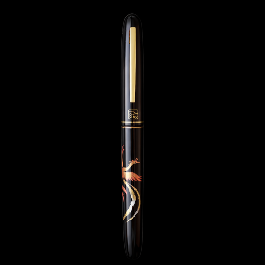 Kuretake Kindai Maki-e - Auspicious Phoenix Black